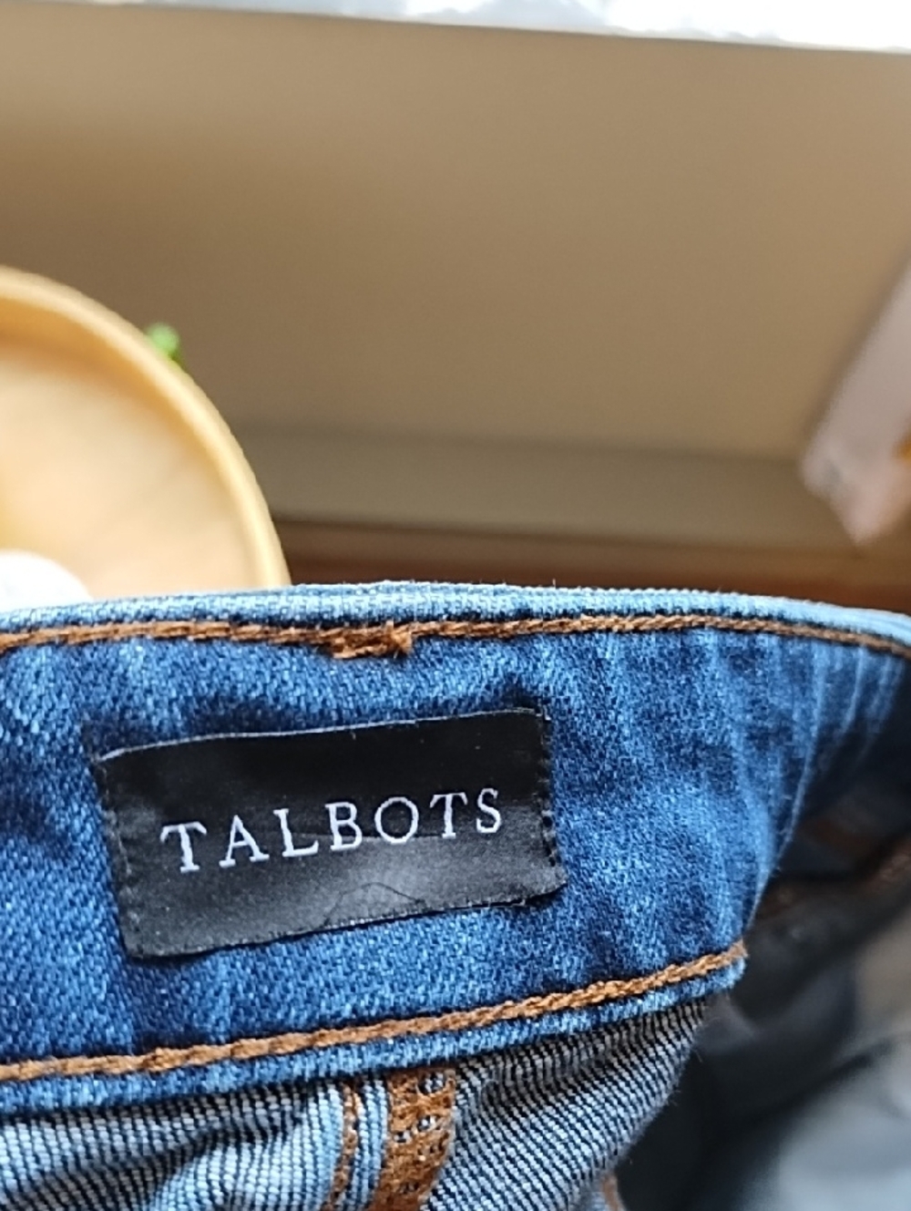 Talbots Dark Blue Boot Cut Jeans - Picture 4 of 5